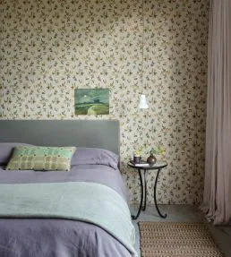 Auguste Wallpaper by Farrow & Ball BP6504 Bancha / India Yellow