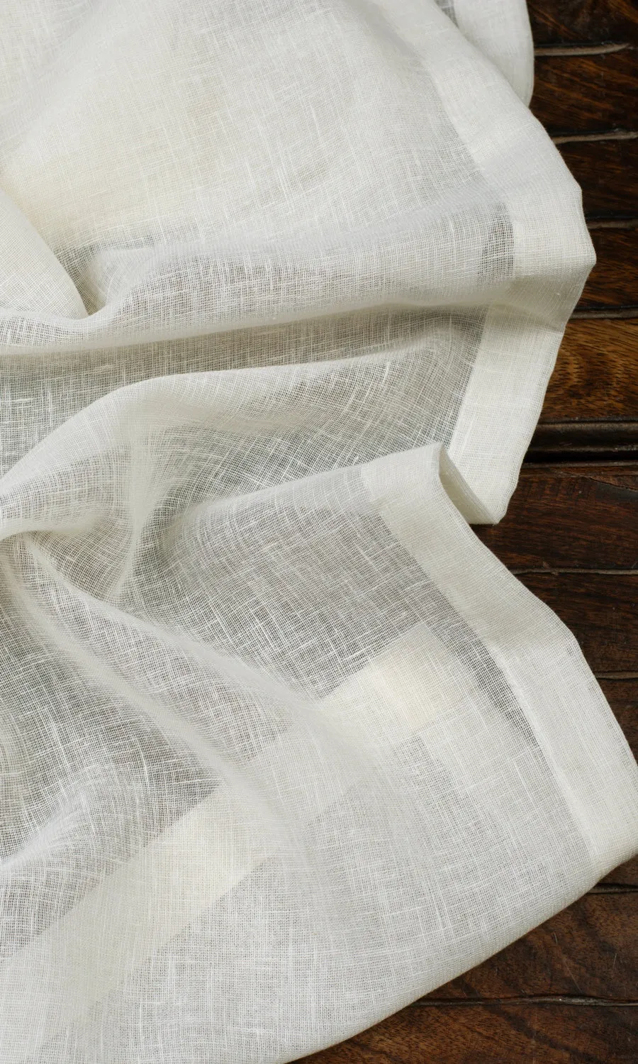 'Coconut Mist' Fabric Sample (Cream/ Milky White)