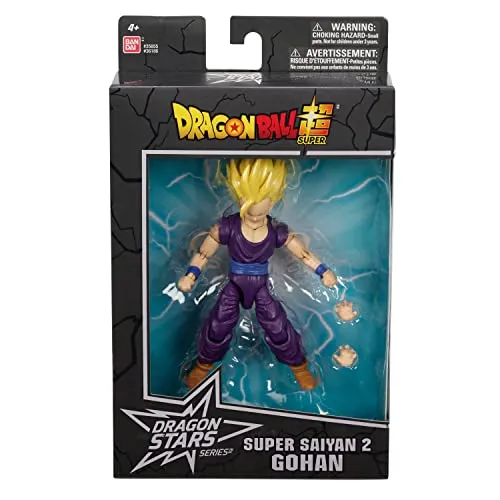 Dragon Ball Super - Dragon Stars - Super Saiyan 2 Gohan, 6.5" Action Figure
