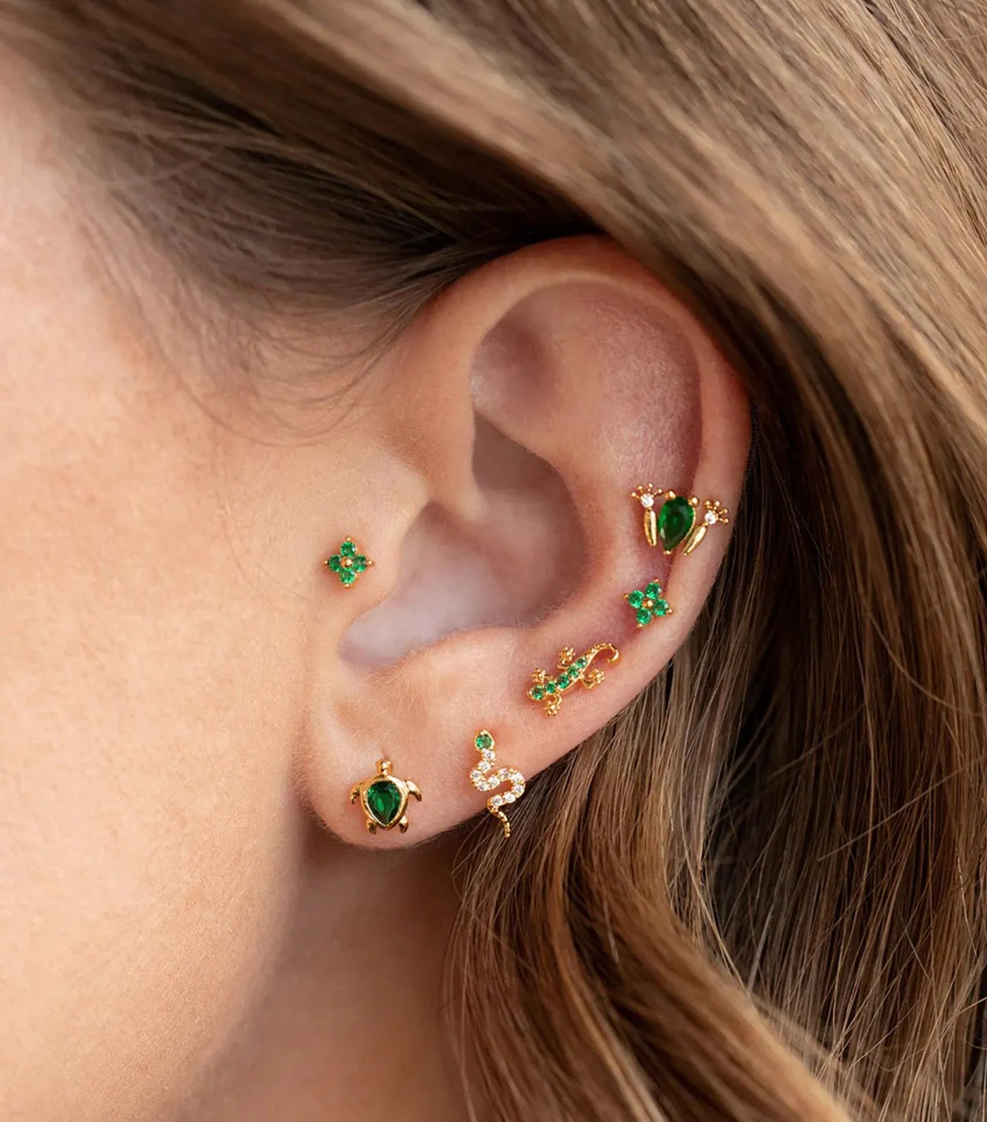 Emerald Rainforest Stud Set