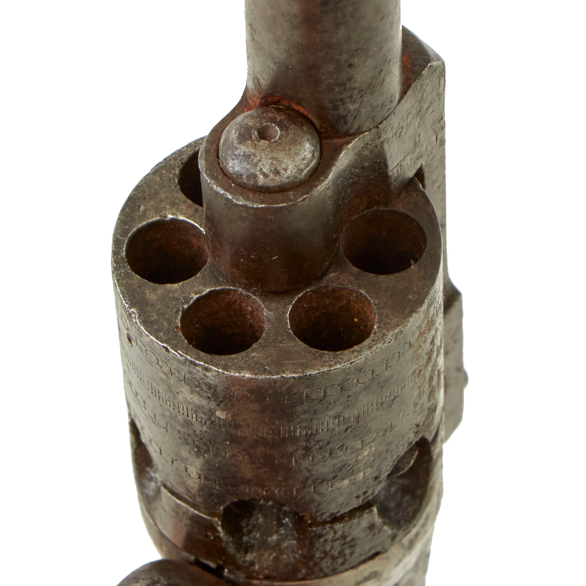 Original Scarce U.S. Springfield Arms Co. James Warner Patent .28cal Pocket Percussion Revolver - Circa 1851