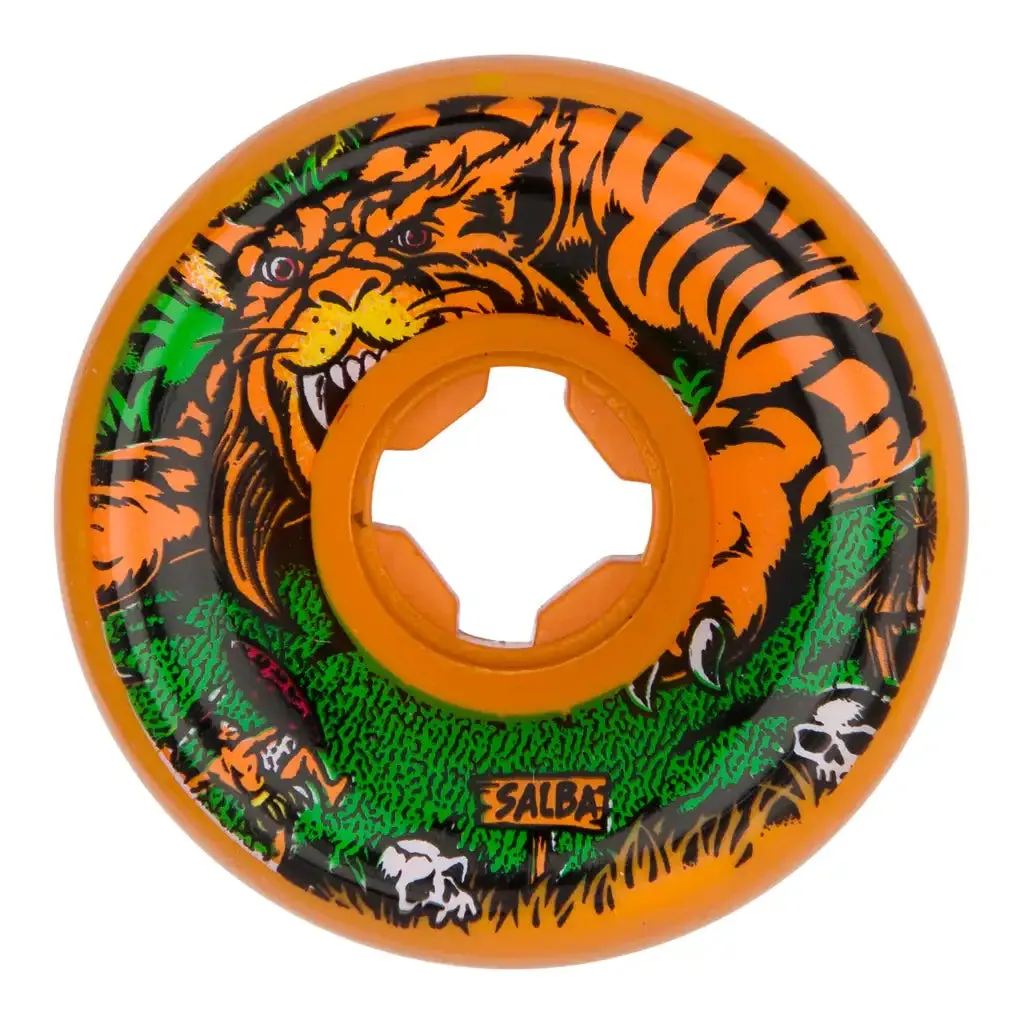 Slime Ball Salsa Tiger Vomits 95a Skateboard Wheels Orange
